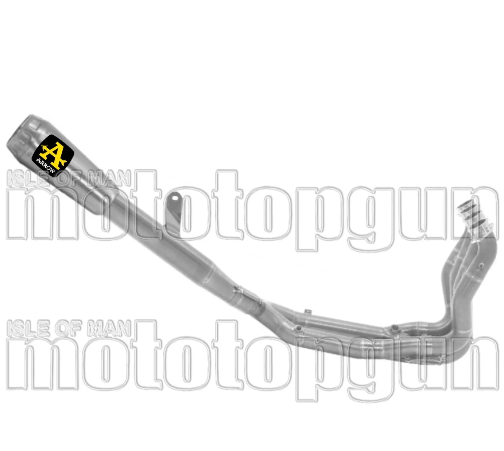 Sistema De Escape Completo Sin Catalizador Y Sin Homologación Acústica Pro-Race Competition Evo Full Titanio Titanio - Arrow Special Parts Compatible Con Bmw S 1000 Rr (2019-2024)