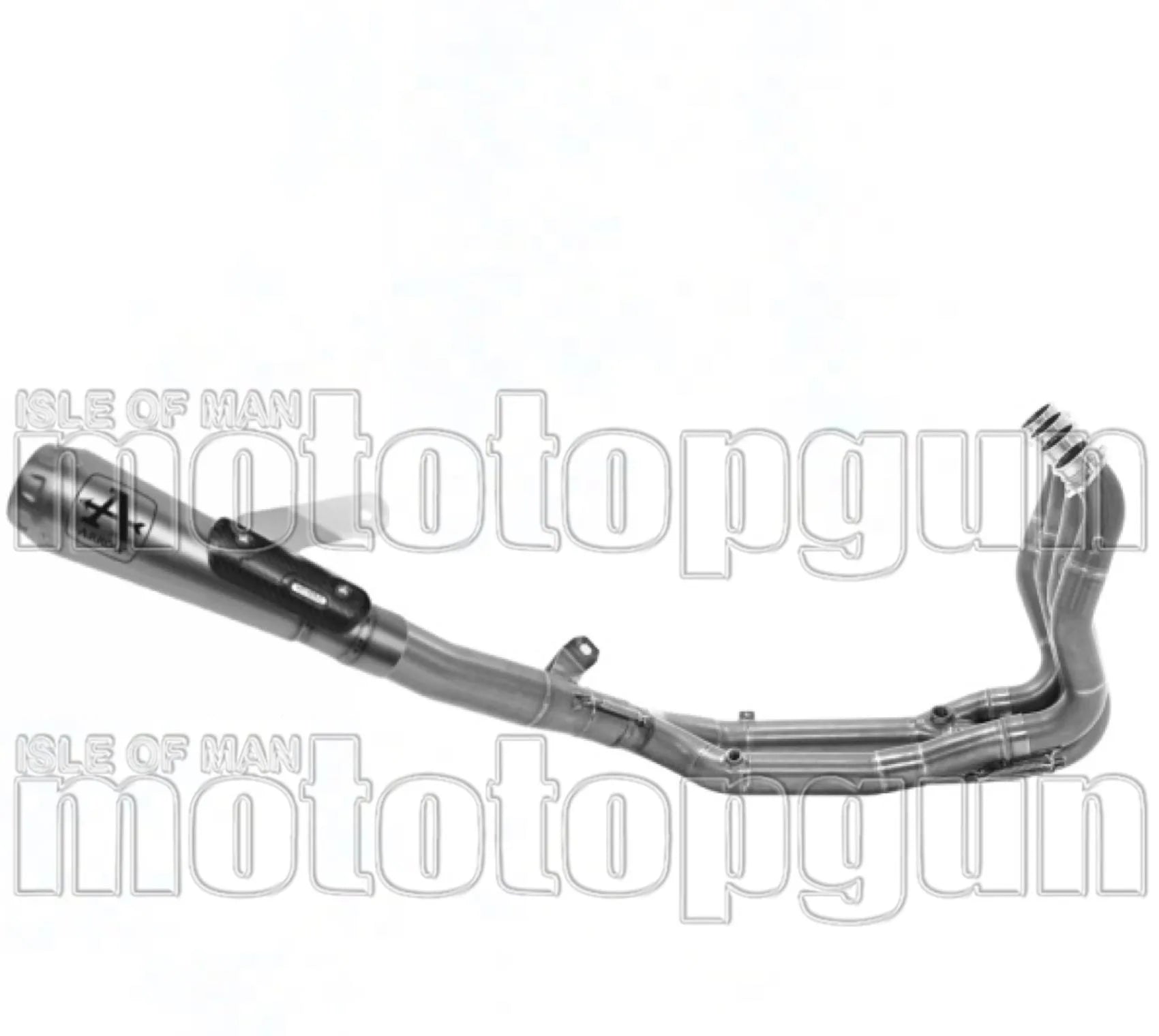Sistema De Escape Completo Sin Catalizador Y Sin Homologación Acústica Pro-Race Competition Evo Full Titanio Titanio - Arrow Special Parts Compatible Con Bmw S 1000 R (2021-2024)