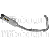 Sistema De Escape Completo Sin Catalizador Y Sin Homologación Acústica Indy-Race Evo Competition Titanio Fondo Carby - Arrow Special Parts Compatible Con Suzuki Gsx 8R (2024-2026)