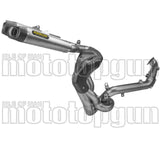 Sistema De Escape Completo Sin Catalizador Y Sin Homologación Acústica Indy-Race Competition Evo Titanio Fondo Carby - Arrow Special Parts Compatible Con Ducati Panigale V2 (2020-2024)