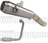 Sistema De Escape Completo Sin Catalizador Y Sin Homologación Acústica Pro-Race Nichrom Acero - Arrow Special Parts Compatible Con Yamaha Mt-125 (2021-2024)