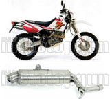 Tubo De Escape Sin Homologación Acústica Paris Dacar Acero Acero - Arrow Special Parts Compatible Con Yamaha Tt 600 R (1999-2001)