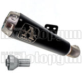 Tubo De Escape Sin Homologación Acústica Pro-Race Nichrom Negro Acero - Arrow Special Parts Compatible Con Suzuki Gsx-R 1000 R (2017-2020)