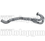 Colectores De Escape Sin Catalizador Acero - Arrow Special Parts Compatible Con Suzuki Dr 600 R (1985-1987)