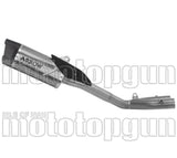 Tubo De Escape Sin Homologación Acústica Indy-Race Evo Titanio Carbono - Arrow Special Parts Compatible Con Honda Mt-10 (2022-2024)