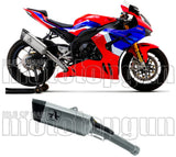 Tubo De Escape Sin Homologación Acústica Pista Titanio Carbono - Arrow Special Parts Compatible Con Honda Cbr 1000 Rr - R (2020-2023)