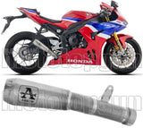 Tubo De Escape Sin Homologación Acústica Pro-Race Titanio Fondo Titanio - Arrow Special Parts Compatible Con Honda Cbr 1000 Rr - R (2024-2026)