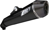 Tubo De Escape Sin Homologación Acústica Conical Acero Negro Copa Carbono - Zard Compatible Con Bmw R 1200 (2011-2013)