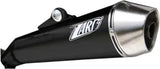 Tubo De Escape Sin Homologación Acústica Conical Acero Negro - Zard Compatible Con Bmw R 1200 (2009-2010)