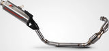 Sistema De Escape Completo Sin Catalizador Y Sin Homologación Acústica Sabbia Acero - Zard Compatible Con Aprilia Tuareg 660 (2022-2023)