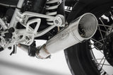 Tubo De Escape Sin Homologación Acústica Gp Acero - Zard Compatible Con Bmw R Nine T 1200 Racer - Pure - Urban G - S (2017-2020)