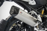 Tubo De Escape Sin Homologación Acústica Titano Copa Carbono - Zard Compatible Con Bmw R 1250 Gs (2019-2020)