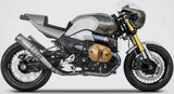 Sistema De Escape Completo Sin Catalizador Y Sin Homologación Acústica Capitan Scappamento Titano - Zard Compatible Con Bmw R Nine T 1200 (2015-2020)