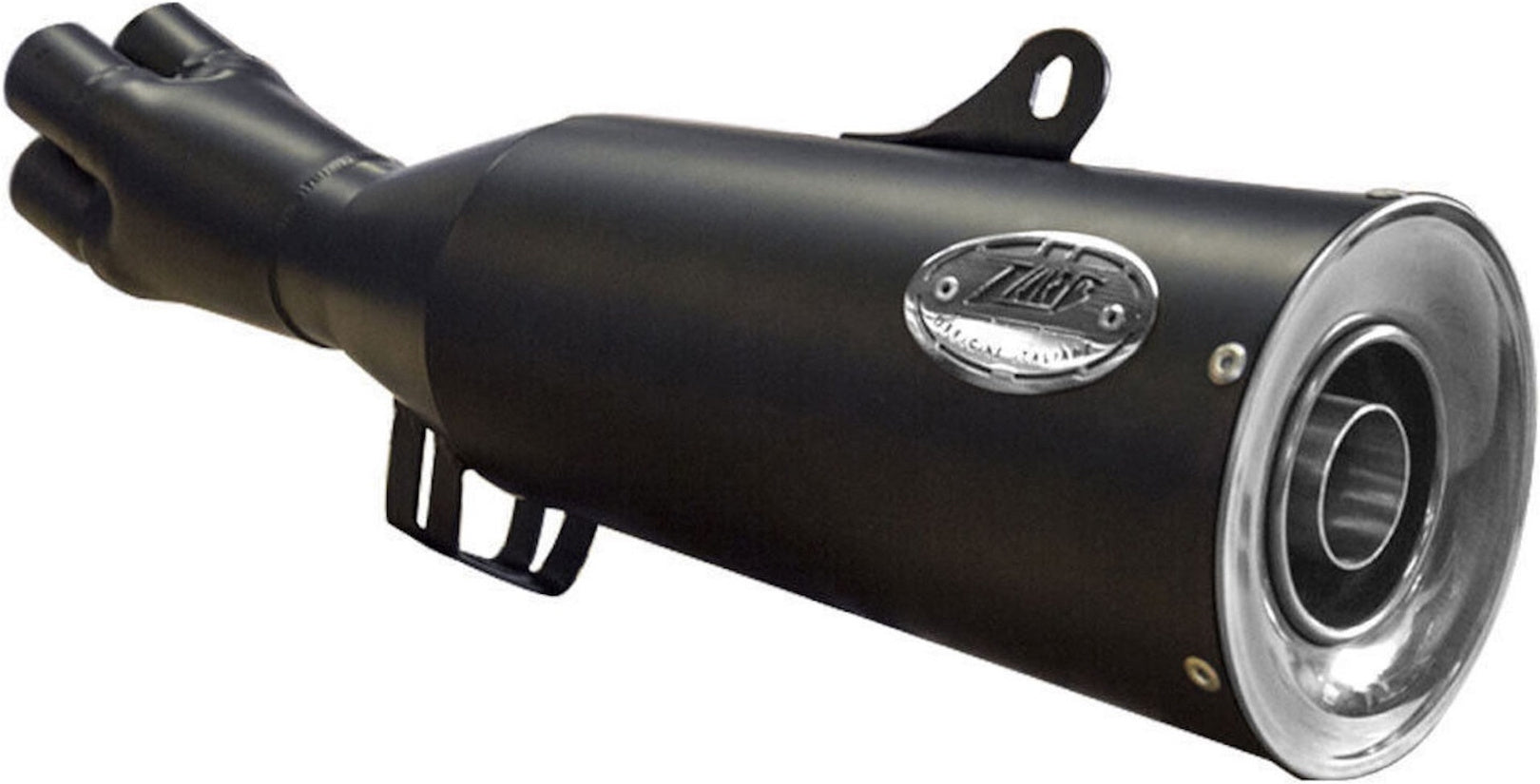 Complete Exhaust System Without Catalytic Converter And Without Sound Certification Steel Black - Zard Compatible With Bmw K100 - Rs - Rt - Lt (1983-1989)