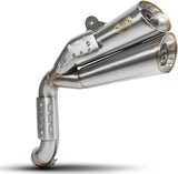 Tubo De Escape Sin Homologación Acústica Hardy Acero - Zard Compatible Con Bmw R Nine T 1200 Scrambler (2021-2023)