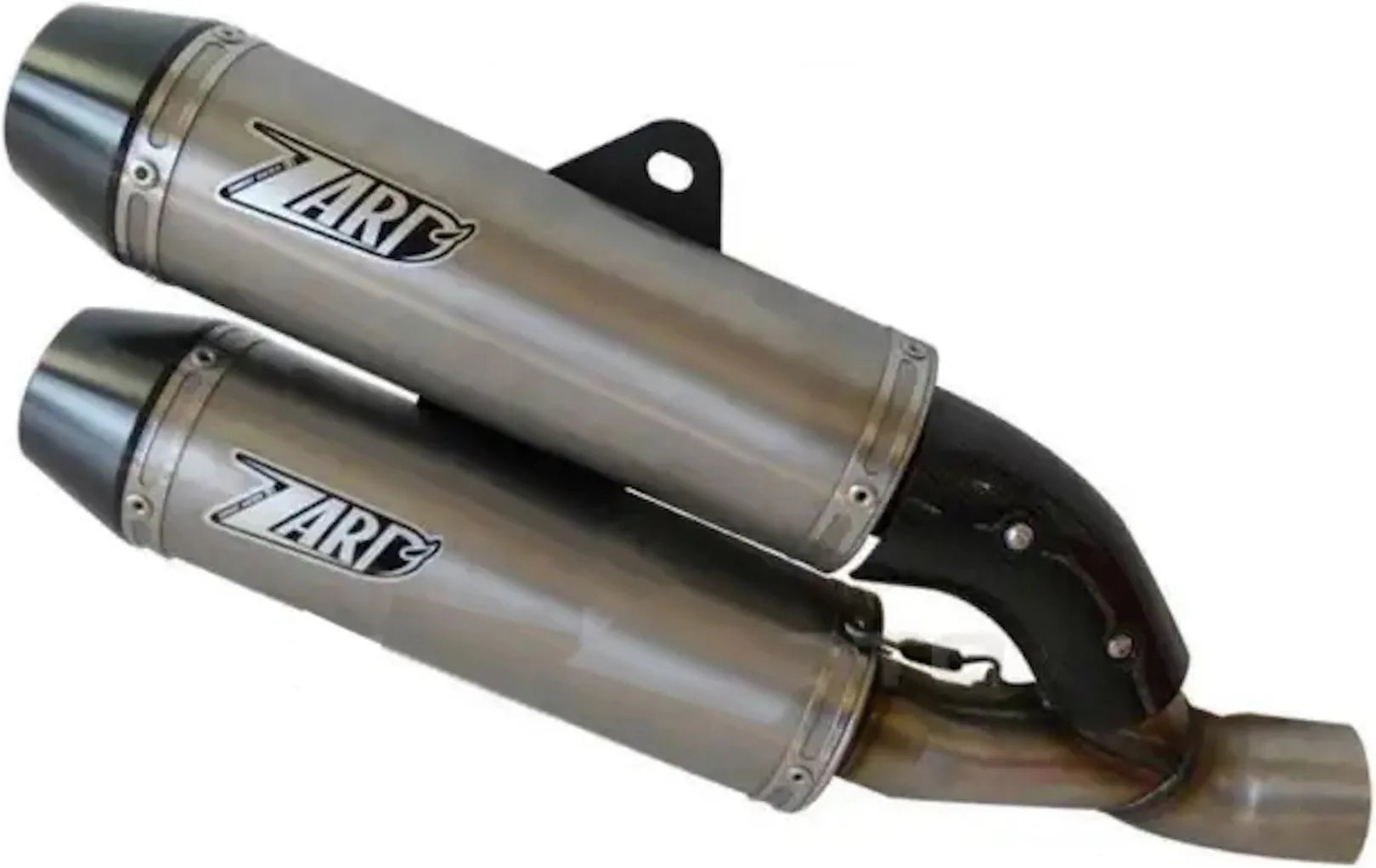 Tubo De Escape Sin Homologación Acústica Overlap Titano - Zard Compatible Con Ducati Monster 1100 Evo (2011-2013)