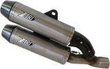Tubo De Escape Sin Homologación Acústica Overlap Titano - Zard Compatible Con Ducati Monster 1100 Evo (2011-2013)