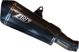 Tubo De Escape Sin Homologación Acústica Carbono Copa Carbono - Zard Compatible Con Ducati Monster 821 (2015-2017)