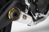 Tubo De Escape Sin Homologación Acústica Zuma Acero Copa Bronce - Zard Compatible Con Ducati Scrambler 800 (2021-2022)