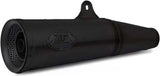 Tubo De Escape Sin Homologación Acústica Zuma Acero Negro Copa Aluminio Negro - Zard Compatible Con Ducati Monster 797 (2017-2019)