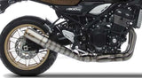 Sistema De Escape Completo Sin Catalizador Y Sin Homologación Acústica Titano Snake Welds - Zard Compatible Con Kawasaki Z 900 Rs (2018-2020)