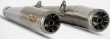 Exhaust Tip Without Sound Certification Stainless Steel Polish - Zard Compatible With Moto Guzzi V7 850 (2021-2023)