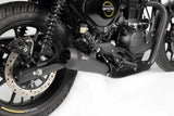 Tubo De Escape Sin Homologación Acústica Acero Negro - Zard Compatible Con Royal Enfield Hunter 350 (2023)