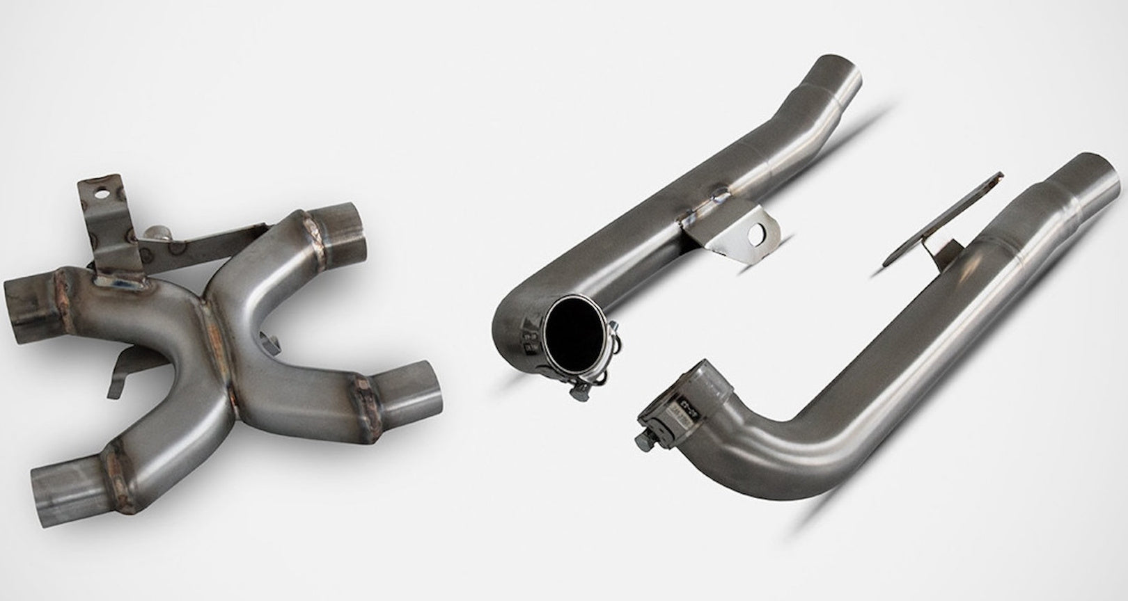 Non-Catalytic Connector Pipe Stainless Steel - Zard Compatible With Triumph Thruxton 1200 R Rs (2021-2023)
