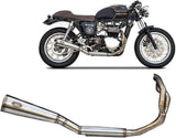 Sistema De Escape Completo Sin Catalizador Y Sin Homologación Acústica Bad Child Acero - Zard Compatible Con Triumph Bonneville T100 (2001-2016)
