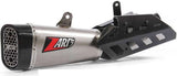Tubo De Escape Sin Homologación Acústica Short Acero Copa Carbono - Zard Compatible Con Triumph Street Triple 765 (2017-2019)