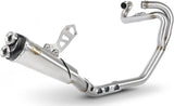 Sistema De Escape Completo Sin Catalizador Y Sin Homologación Acústica Acero Copa Carbono - Zard Compatible Con Triumph Scrambler 1200 (2019-2023)