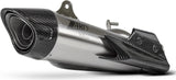 Tubo De Escape Sin Homologación Acústica Titano Copa Carbono - Zard Compatible Con Triumph Street Triple 765 (2020-2022)