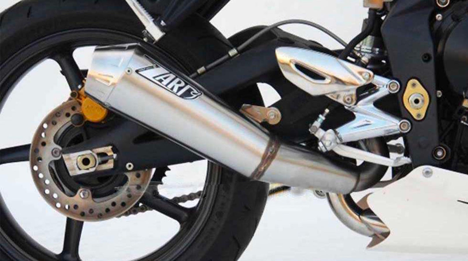 Exhaust Tip Without Sound Certification Stainless Steel - Zard Compatible With Triumph Street Triple 675 (2007-2012)