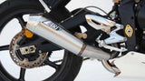 Tubo De Escape Sin Homologación Acústica Acero - Zard Compatible Con Triumph Street Triple 675 (2007-2012)