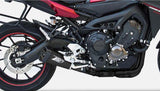Sistema De Escape Completo Sin Catalizador Y Sin Homologación Acústica Acero Negro Copa Carbono - Zard Compatible Con Yamaha Tracer 900 (2015-2016)