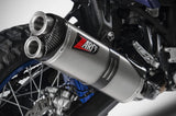 Tubo De Escape Sin Homologación Acústica Acero Copa Carbono - Zard Compatible Con Yamaha Ténéré 700 (2019-2020)