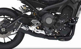 Sistema De Escape Completo Sin Catalizador Y Sin Homologación Acústica Acero Negro Copa Carbono - Zard Compatible Con Yamaha Xsr 900 (2016-2020)