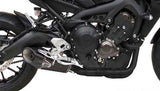 Sistema De Escape Completo Sin Catalizador Y Sin Homologación Acústica Acero Negro Copa Carbono - Zard Compatible Con Yamaha Mt-09 (2017-2020)