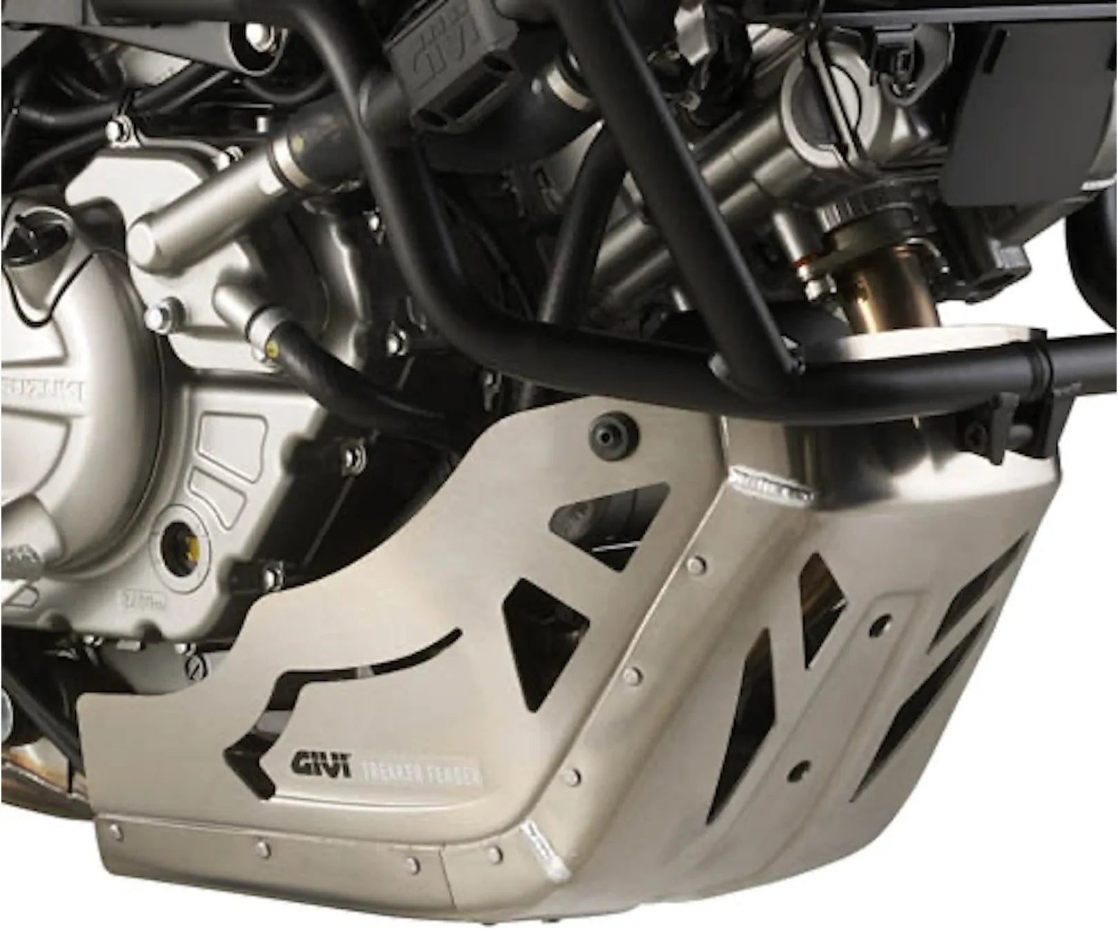 Cubrecarter En Aluminio Aluminio - Givi Compatible Con Suzuki Dl 650 V-Strom (2017-2024)