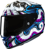 Casco Integral Para Moto Hjc Rpha 12 P.I.M. Evo (Carbon-Aramid/Fiberglass/Natural Fiber) Mc28 Kraken Talla 06 Xs