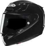 Casco Integral Para Moto Hjc Rpha 12 P.I.M. Evo (Carbon-Aramid/Fiberglass/Natural Fiber) Negro Metalizado Talla 05 Xxs