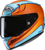 Casco Integral Para Moto Hjc Rpha 12 P.I.M. Evo (Carbon-Aramid/Fiberglass/Natural Fiber) Mc27Sf Respon Talla 07 S
