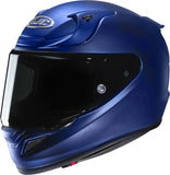 Casco Integral Para Moto Hjc Rpha 12 P.I.M. Evo (Carbon-Aramid/Fiberglass/Natural Fiber) Azul Metalizado Mate Satinado Talla 05 Xxs