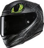 Casco Integral Para Moto Hjc Rpha 12 P.I.M. Evo (Carbon-Aramid/Fiberglass/Natural Fiber) Mc4Sf Toothless Ii Universal Talla 05 Xxs