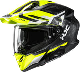 Casco Integral Para Moto Hjc Rpha 60 P.I.M. Evo (Carbon-Aramid/Fiberglass) Mc3Hsf Dakar Talla 09 L