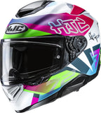 Casco Integral Para Moto Hjc Rpha 72 P.I.M. Plus (Carbon/Aramid/Glass Fiber) Mc84Sf Goldy Talla 11 Xxl