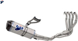 Sistema De Escape Completo Sin Homologación Acústica Scream Full Titano Copa Carbono - Termignoni Compatible Con Suzuki Gsx-R 1000 (2017-2019)