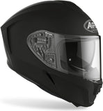 Full-Face Motorcycle Helmet Airoh Spark 2 - Sp211 Thermoplastic Hrt Matte Black Color Size L