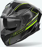 Casco Integral Para Moto Airoh Spark 2 - Sp2Sh31 Thermoplastic Hrt Amarillo Gloss Shadow Talla Xl