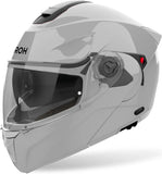 Casco Modular Para Moto Airoh Specktre - Spec98 Thermoplastic Hrt Gris Cemento Gloss Color Talla Xl